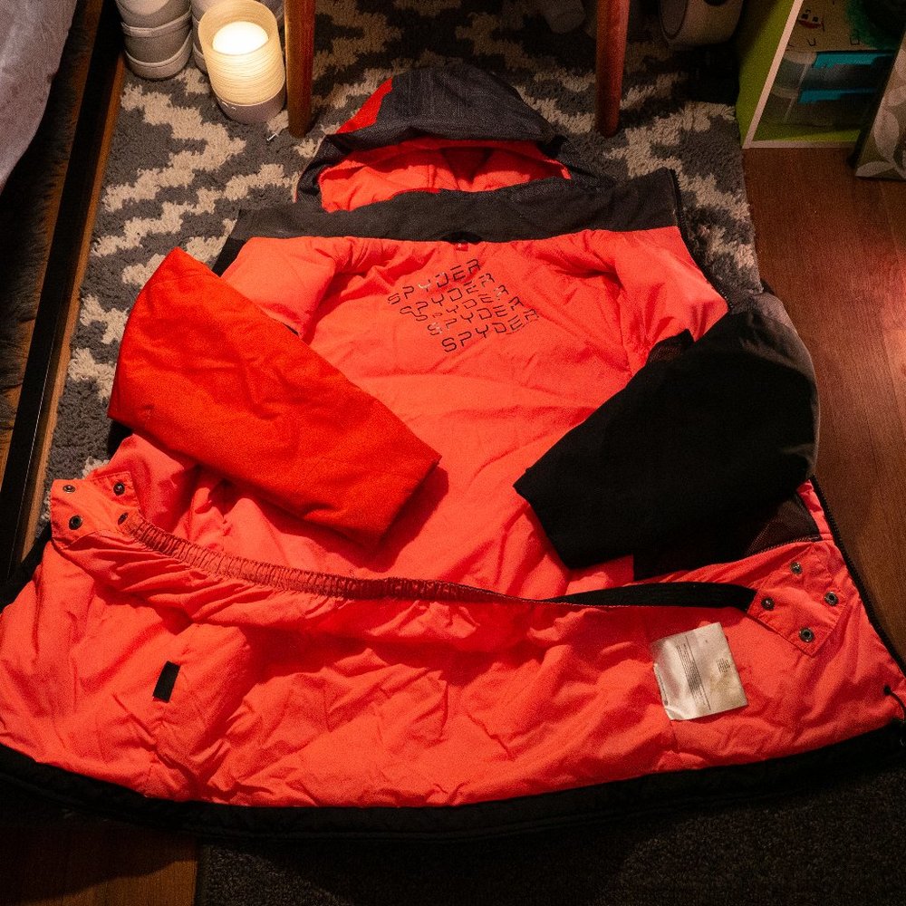 Spyder boys winter jacket